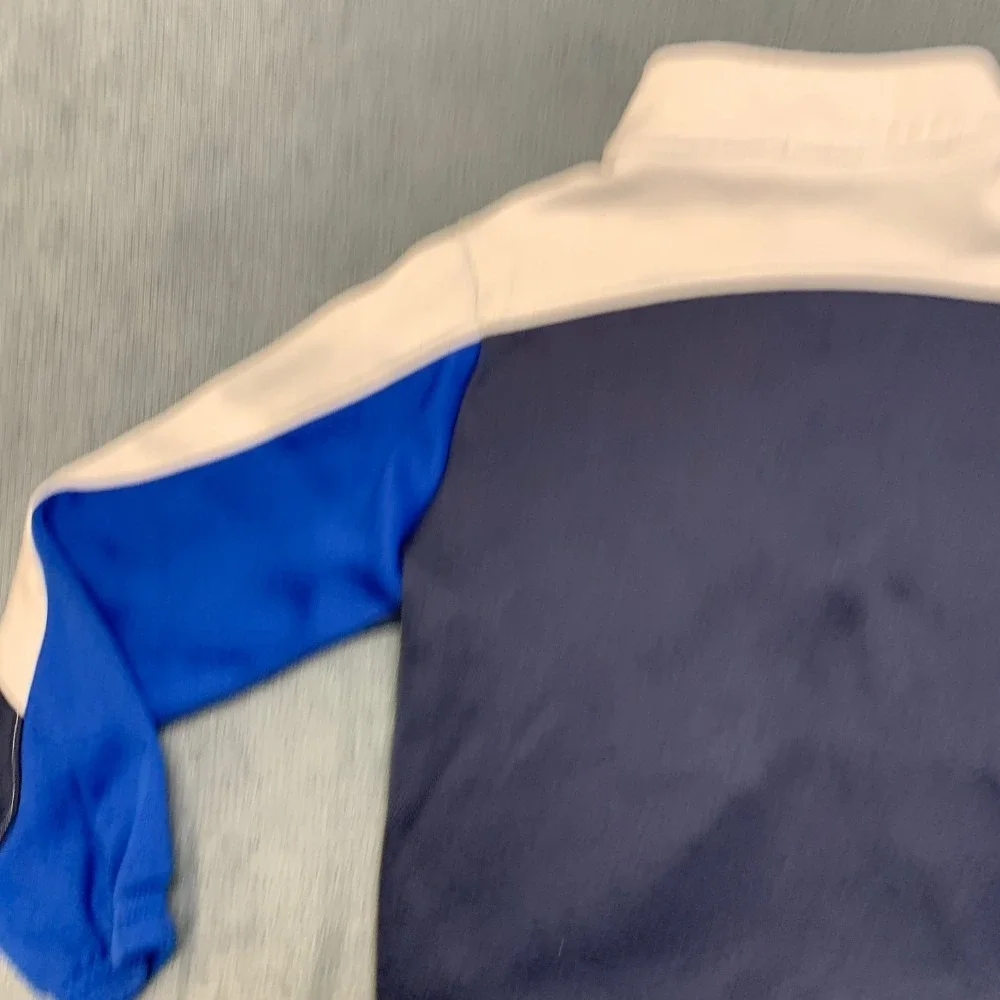 Nike Tracksuit Jacket Boys Multi Colorblock Swoosh Mock Neck Full Zip Winter